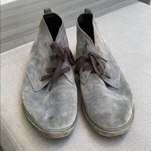 PRADA Men's Gray Suede Lace booties Shoes
Size 10,5